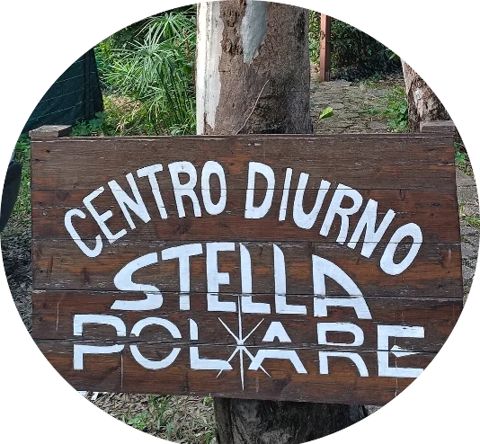 Insegna del Centro diurno "Stella Polare"